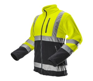 NEO TOOLS 81-740 Bluza polarowa ostrzegawcza żółta