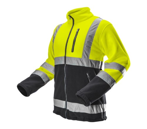 NEO TOOLS 81-740 Bluza polarowa ostrzegawcza żółta