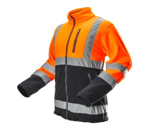 NEO TOOLS 81-741 Bluza polarowa ostrzegawcza pomarańczowa
