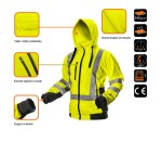 NEO TOOLS 81-745 Bluza robocza ostrzegawcza żółta