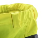 NEO TOOLS 81-750 Spodnie robocze do pasa ostrzegawcze softshell żółte
