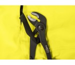 NEO TOOLS 81-777 Spodnie robocze ogrodniczki ostrzegawcze żółte