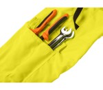 NEO TOOLS 81-777 Spodnie robocze ogrodniczki ostrzegawcze żółte