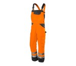NEO TOOLS 81-778 Spodnie robocze ogrodniczki ostrzegawcze pomarańczowe