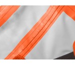 NEO TOOLS 81-778 Spodnie robocze ogrodniczki ostrzegawcze pomarańczowe