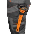 NEO TOOLS 81-325 Spodnie robocze do pasa, 100% bawełna, z paskiem
