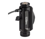 NEO TOOLS 99-028 Latarka czołowa akumulatorowa USB 1000 lm + czerwony / niebieski CREE LED + LED