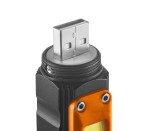 NEO TOOLS 99-034 Latarka akumulatorowa USB  300 lm 2 w 1 CREE XPE + COB LED