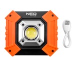 NEO TOOLS 99-038 Lampa robocza / naświetlacz bateryjny COB 750 lm