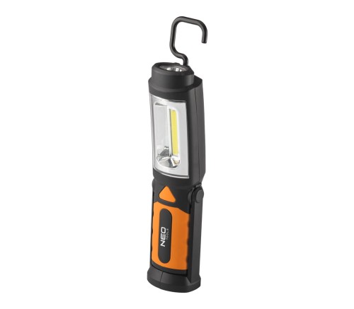 NEO TOOLS 99-042 Lampa warsztatowa bateryjna 300 lm COB 2 w 1 + baterie 3xAA