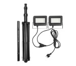 NEO TOOLS 99-062 Reflektor podwójny 2 x 50W SMD LED 9000 lm na statywie 1.8m