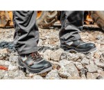 NEO TOOLS 82-010-18 Półbuty robocze skórzane, S1P SRA