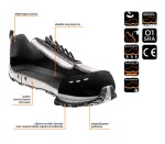 NEO TOOLS 82-730-738 Półbuty zawodowe bez podnoska O1 FO SRA