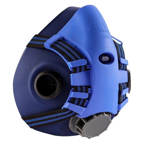 NEO TOOLS 97-350 Półmaska silikonowa z miejscem na dwa pochłaniacze (bez pochłaniaczy)