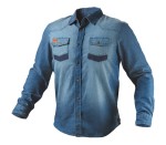 NEO TOOLS 81-549 Koszula robocza jeansowa DENIM