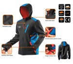 NEO TOOLS 81-558 Kurtka Softshell HD+ z kapturem