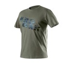 NEO TOOLS 81-612 Koszulka T-shirt CAMO oliwkowa 180g/m2
