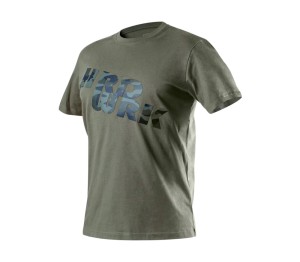 NEO TOOLS 81-612 Koszulka T-shirt CAMO oliwkowa 180g/m2