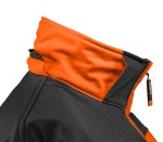 NEO TOOLS 81-701 Kurtka robocza ostrzegawcza Softshell z kapturem, pomarańczowa