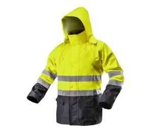 NEO TOOLS 81-720 Kurtka robocza ostrzegawcza wodoodporna, żółta