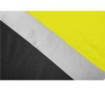 NEO TOOLS 81-730 Koszulka T-shirt ostrzegawcza, żółta z czarnym pasem 150g/m2