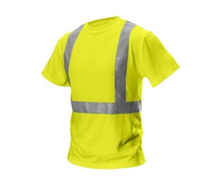 NEO TOOLS 81-732 Koszulka T-shirt ostrzegawcza, żółta 150g/m2