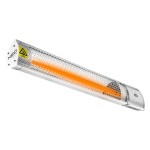 NEO TOOLS 90-030 Promiennik podczerwieni 2000 W z pilotem, IP65