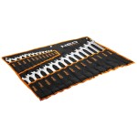 NEO TOOLS 09-754 Klucze płasko-oczkowe 6 - 32 mm, zestaw 26 szt.
