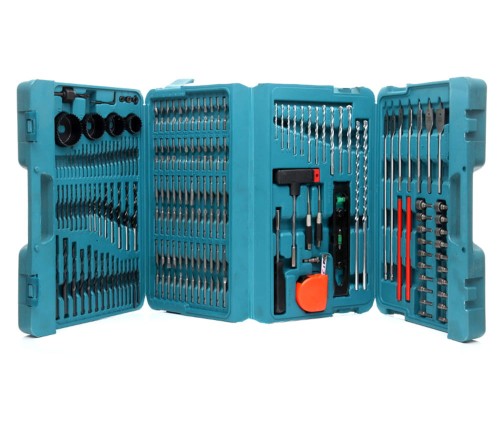 KRAFT&DELE KD990 Wiertła, bity, nasadki, zestaw 217 szt.