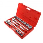 KRAFT&DELE KD304 Klucze nasadowe 3/4”, zestaw 21 szt. w walizce