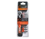 CONSORTE Klucze nasadowe 1/4”, zestaw 12 szt.