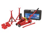 AIRPRESS 72010 Zestaw warsztatowy podnośnik 2T + podstawy 2T + kliny
