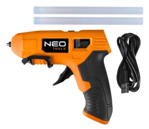 NEO TOOLS 17-083 Bezprzewodowy pistolet klejowy 11 mm 4V, 2200 mAh, zasilanie USB