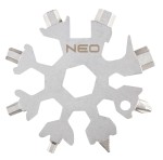 NEO TOOLS GD015 Narzędzie wielofunkcyjne, płatek śniegu 19w1, 2 szt.