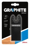 GRAPHITE 56H054 Brzeszczot HCS do drewna, 34 mm