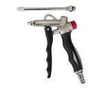AIRPRESS 4300003 Pistolet do przedmuchu z regulacją, 2 końcówki krótka i długa