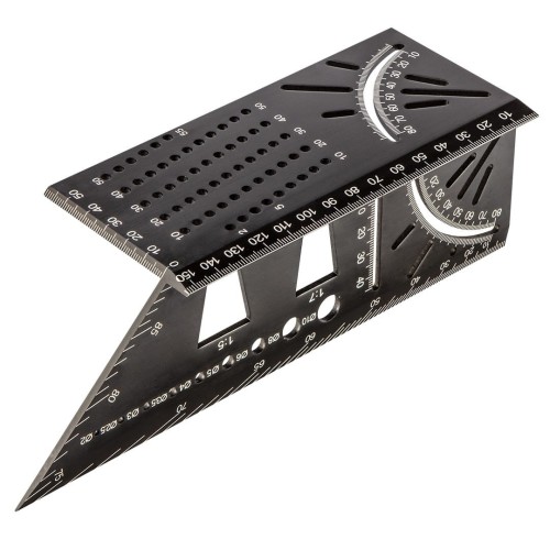 NEO TOOLS 72-115 Kątownik japoński trójwymiarowy, metalowy