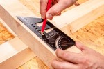 NEO TOOLS 72-115 Kątownik japoński trójwymiarowy, metalowy