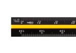 NEO TOOLS 72-205 Liniał / linijka trójkątna - skalówka, 300 mm, aluminiowa