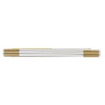 NEO TOOLS 74-010 Miara składana drewniana 1 m, biało-żółta