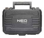 NEO TOOLS 75-104 Laser 3D płaszczyznowy 15 m, czerwony, walizka, tarcza celownicza, magnetyczny uchwyt, ładowarka