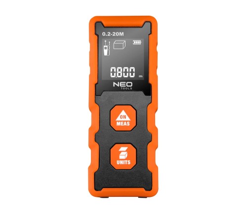 NEO TOOLS 75-202 Dalmierz laserowy, zasięg 20 m