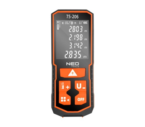 NEO TOOLS 75-206 Dalmierz laserowy, zasięg 100 m, IP54
