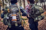 Plecak survivalowy 40l z poliestru 600D Neo 84-326