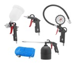 AIRPRESS Kompresor HL 425-100V 8 bar 3 KM 314 l/min 100 l + 45893 zestaw akcesoriów pneumatycznych