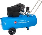 AIRPRESS Kompresor HL 425-100V 8 bar 3 KM 314 l/min 100 l + 45893 zestaw akcesoriów pneumatycznych