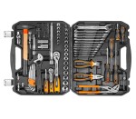 NEO TOOLS 08-945 Zestaw narzędzi ręcznych, 143 szt., w walizce
