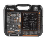 NEO TOOLS 08-945 Zestaw narzędzi ręcznych, 143 szt., w walizce
