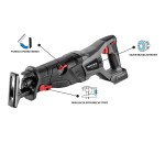 GRAPHITE 58G096 Piła szablasta akumulatorowa ENERGY+ 18V Li-Ion bez akumulatora