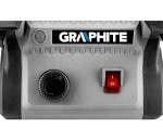 GRAPHITE 58G095 Akumulatorowa mini szlifierka stołowa 3w1 - szlifierka stołowa, polerka, szlifierka z wałkiem giętkim ENERGY+ 18V Li-Ion bez akumulatora